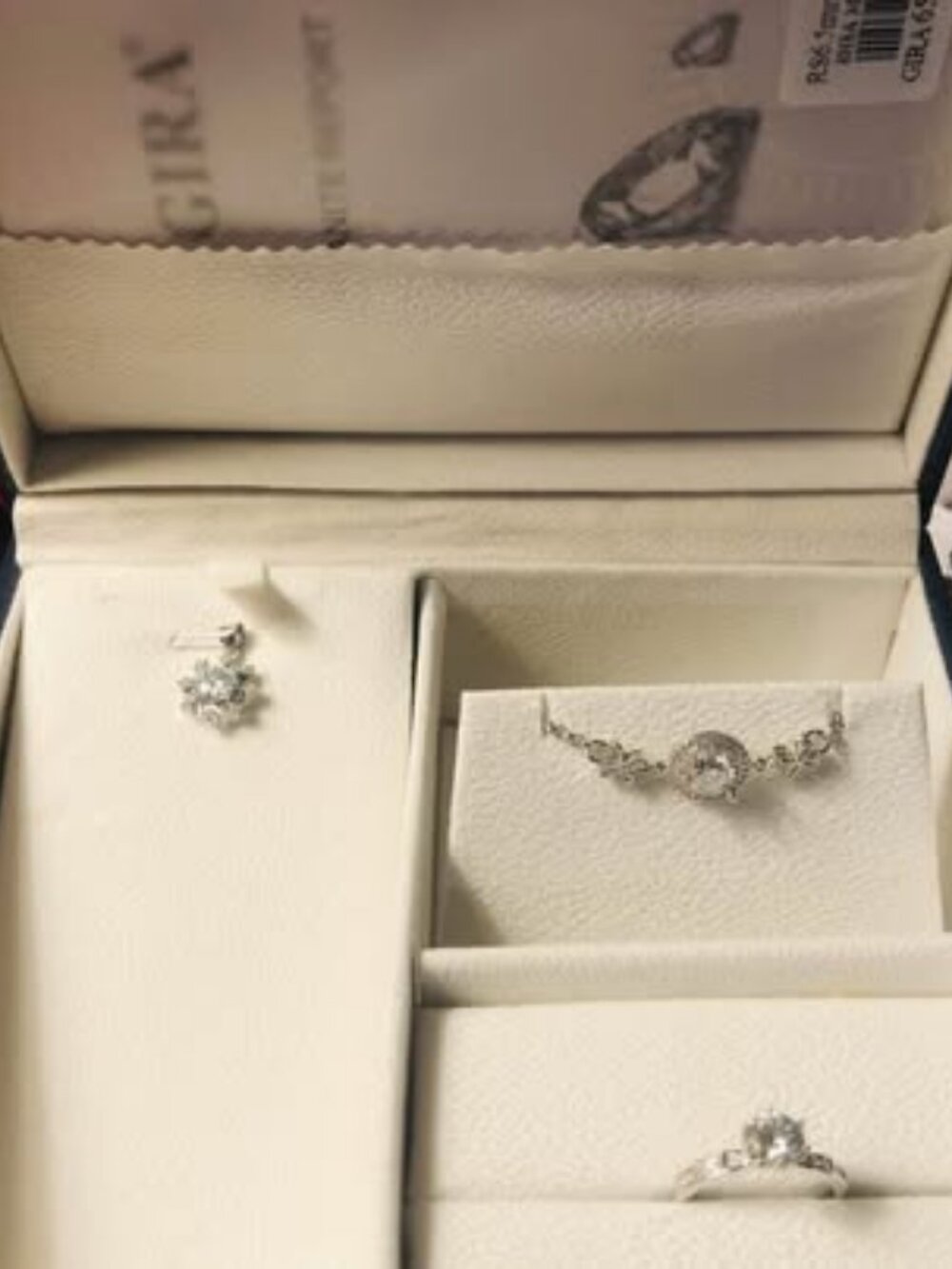 1ct Moissanite Ring, Pendant & Bracelet Set, S925 Sterling Silver with Certifica